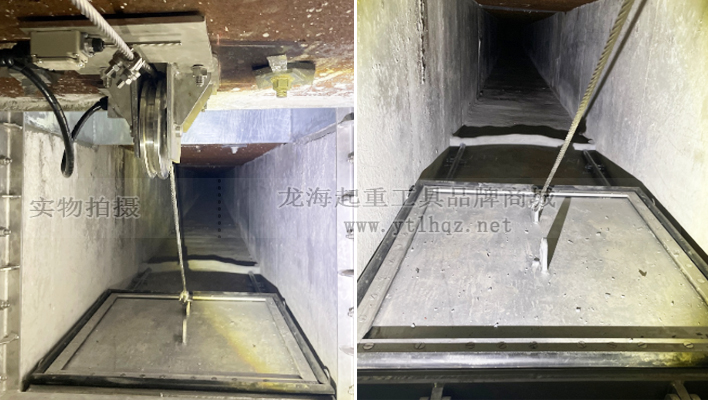 使用建筑卷?yè)P(yáng)機(jī)開(kāi)閉防水閘門(mén)案例圖一